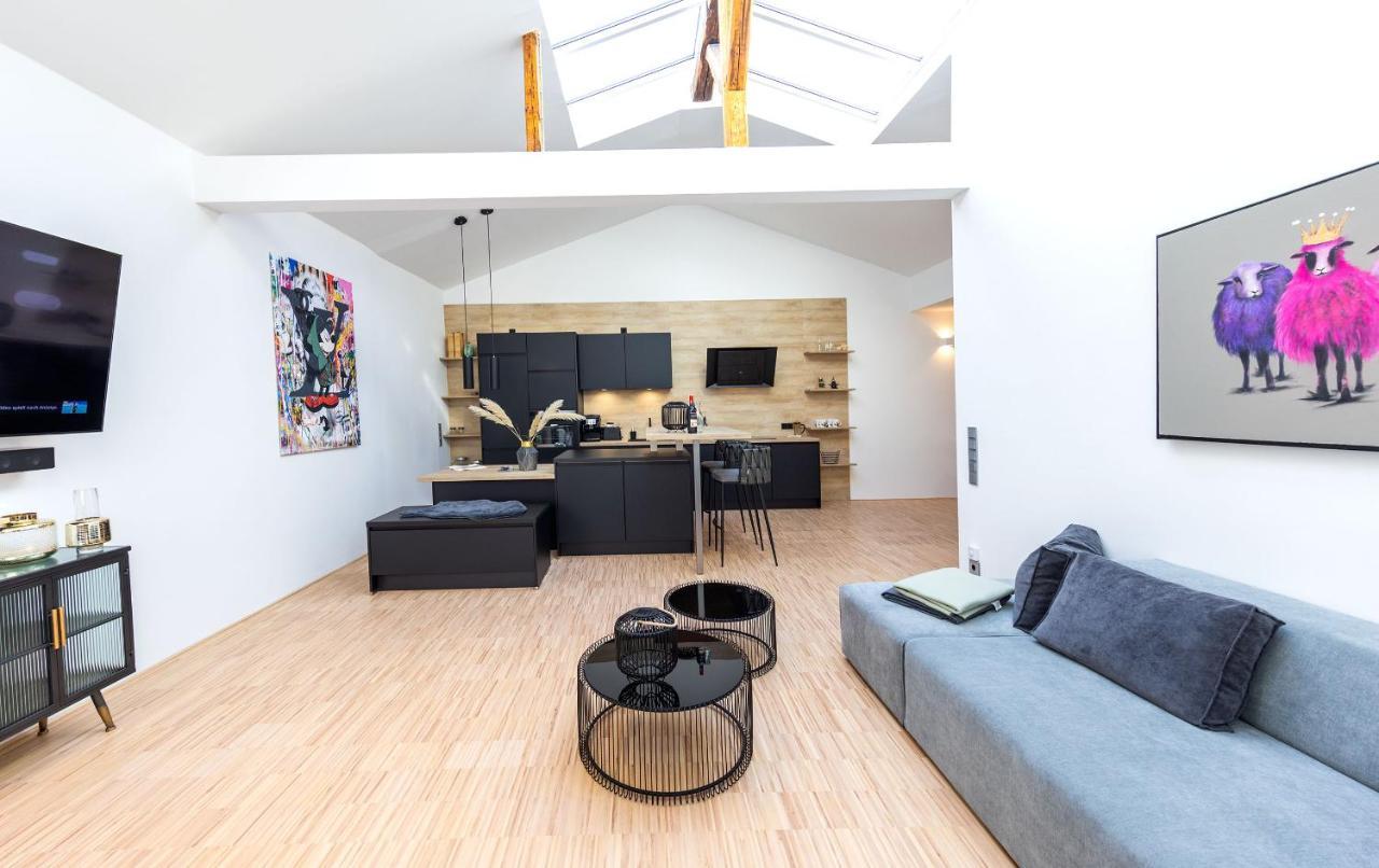 Lichtdurchflutetes Design - Appartement Guetersloh - 90 Qm ภายนอก รูปภาพ
